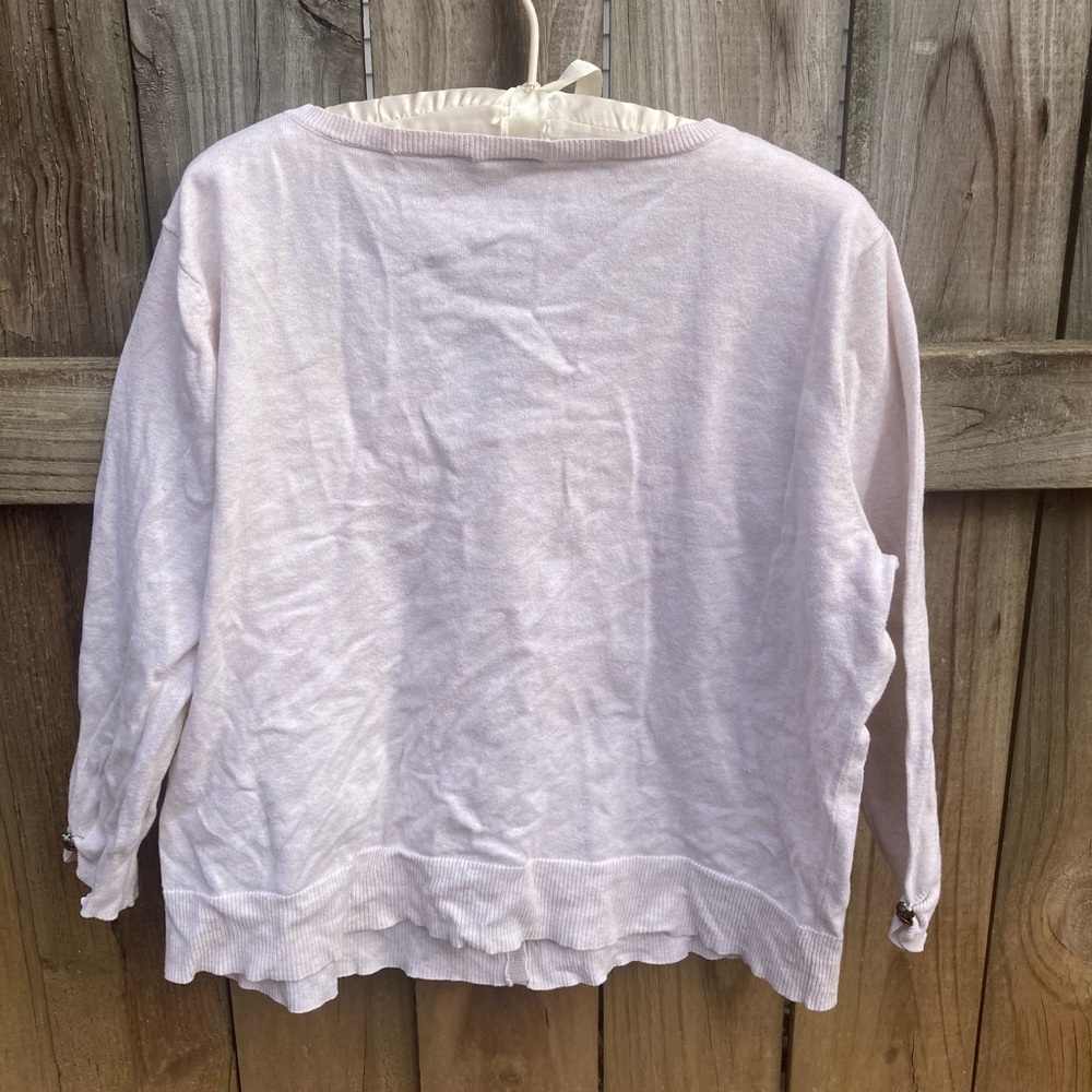 Cato cotton blend cream cardigan - Picture 9 of 9